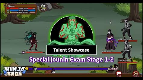 Saint Power Showcase Special Jounin Exam Stage 1 2 1 6 Ninja Sage