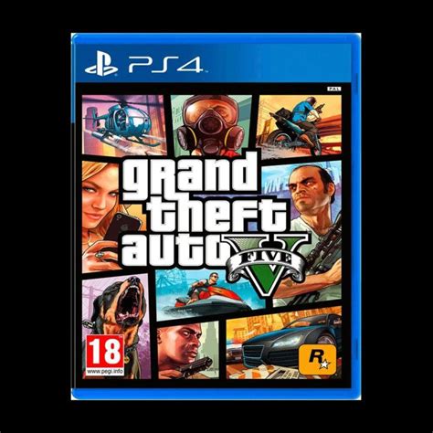 Grand Theft Auto V Gta 5 Ps4 Game Cd Disk Used Playstation 4 Games