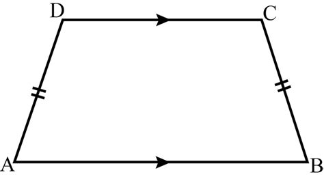 ∠ B Of An Isosceles Trapezium Abcd Is 82∘ Find ∠ A ∠ C And ∠ D