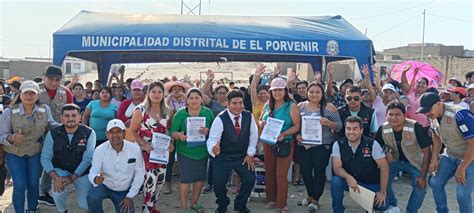 El Porvenir Alcalde Entrega Certificados De Posesi N En La Vi