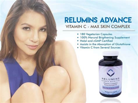 Relumins Advance Vitamin C Max Skin Whitening Complex Glam Eva