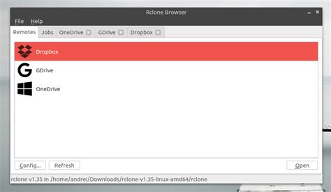 RcloneBrowser (Rclone GUI) Lets You Manage Multiple Cloud Storage Services From A Single Desktop ...