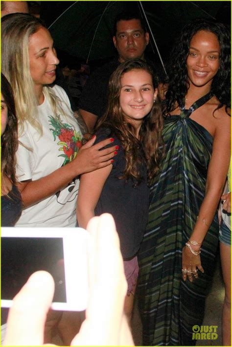 Rihanna Gold Bikini Beach Babe In Brazil Photo Bikini Rihanna Photos Just Jared