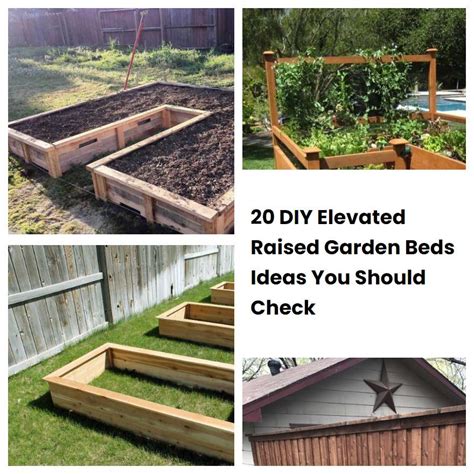 20 DIY Elevated Raised Garden Beds Ideas You Should Check | SharonSable