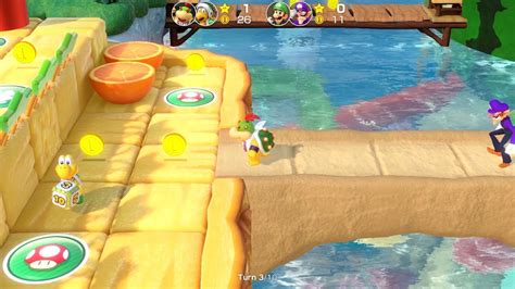 Super Mario Party Partner Party Watermelon Walkabout Bowser Jr