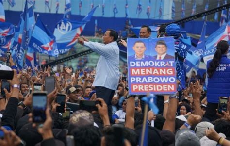 Malang Membiru Khofifah AHY Demokrat Menang Prabowo Presiden