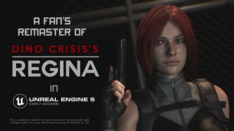 So Gut Sieht Regina Aus Dino Crisis Dank Der Unreal Engine 5 Aus