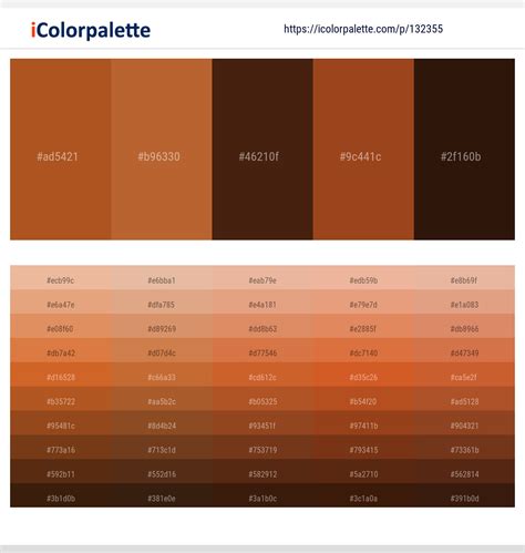 230+ Latest Color Schemes with Cognac Color tone combinations | 2021 ...