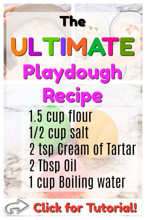 Playdough Recipe No Cook Boiling Water | Bryont Blog