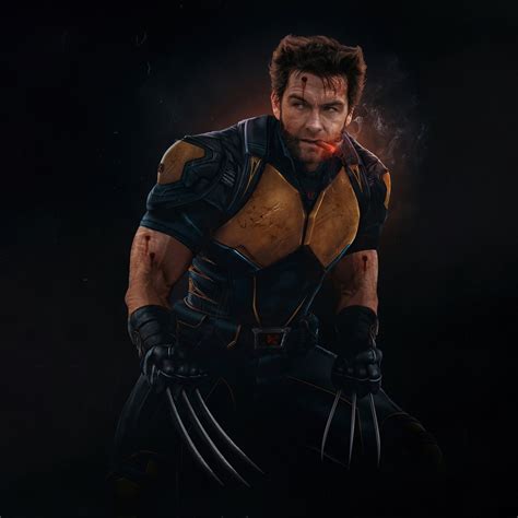 Download wallpaper 2248x2248 wolverine, x-men, fan art, ipad air, ipad ...