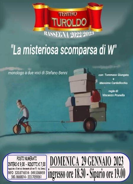 Teatro “la Misteriosa Scomparsa Di W” Un Viaggio Introspettivo Dell