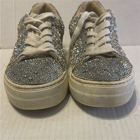 Betsey Johnson | Shoes | Betsey Johnsons Sparkling Silver Glitter