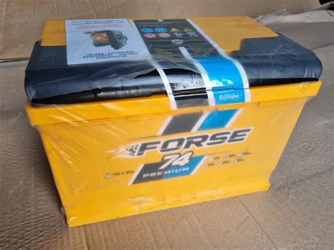 Аккумулятор 74АЗ-6СТ зал. (276х175х190), R, EN 720 FORSE (виробництво ...