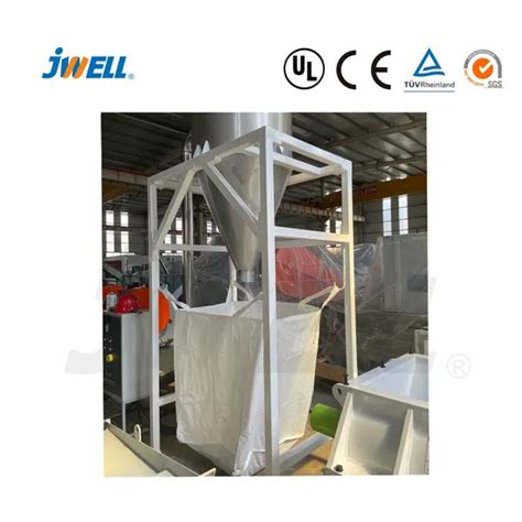 Jwell Two Stage Single Screw With Water Ring Pelletizing Machine