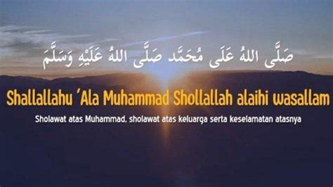 Lirik Sholawat Jibril Yag Mudah Dihafal Amalkanlah Sholawat Nabi Ini