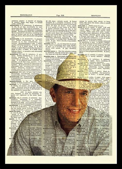 George Strait Dictionary Art Print Poster Picture Vintage Book Country