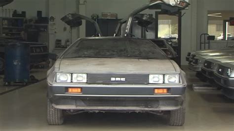 Original 1980s 'Back To The Future' car found untouched in barn ...