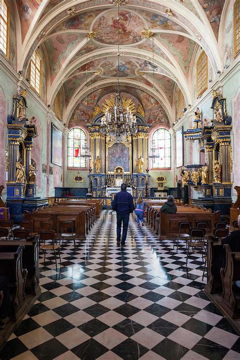 St. Barbara Church Interior in Krakow Photograph by Artur Bogacki ...