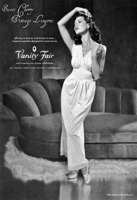 Sweet Vintage Designs Vanity Fair Lingerie