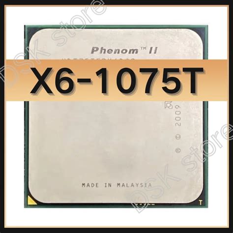 AMD-Phenom-II-X6-1075T-1075-CPU-HDT75TFBK6DGR-AM3-938pin-125W-3-0GHz-E0 ...