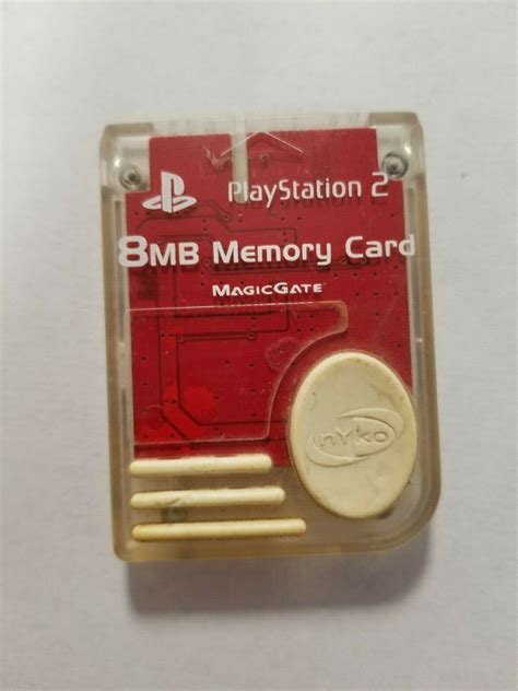 Official Oem Sony Playstation Ps Memory Card Mb Magic Gate Nyko