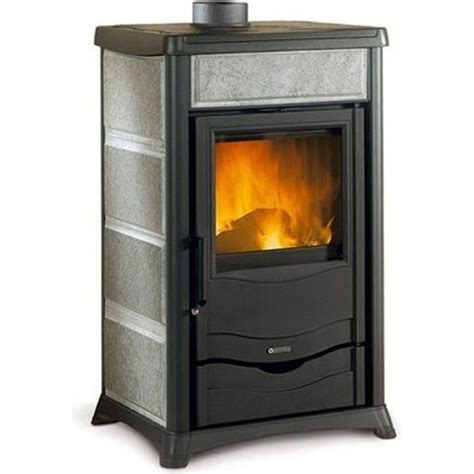 Poêle à bois LA NORDICA 9 9Kw Rossella Plus couleur Pierre