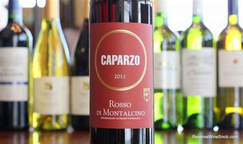 Warming Winter Reds Wine Caparzo Rosso Di Montalcino