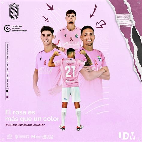 Camiseta Rosa October UD Melilla 2023-24