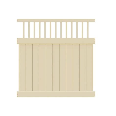 Brown Vinyl Fence Panels at Lowes.com