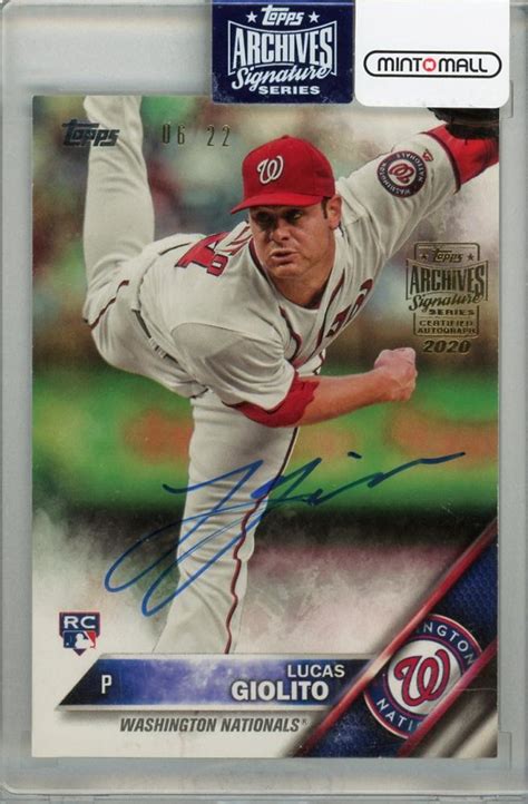 Mint Topps Archives Signature Series Active Player