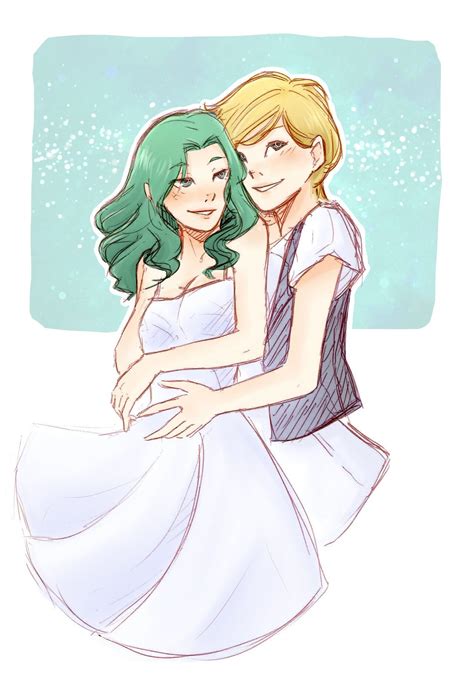 Haruka Michiru Sailor Neptune Sailor Uranus Sailor Moon Tumblr