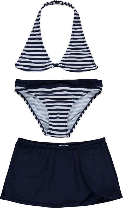 Losan Meisjes Bikini Met Rokje Blauw Maat 164 Bol