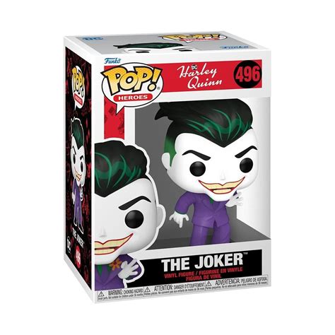 Harley Quinn Animated Series Pop Vinyl Figure Of The Joker Inch