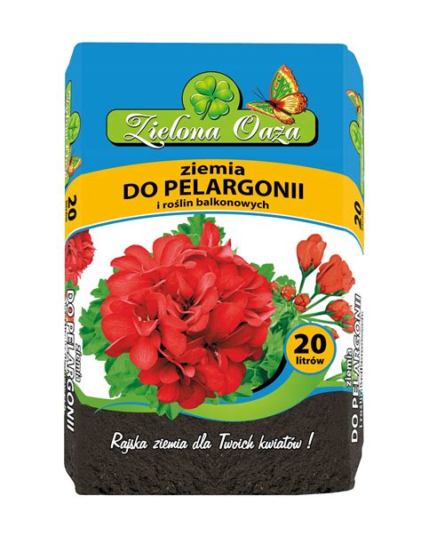 Ziemia Pod O E Do Pelargonii I Balkonowych L Cena