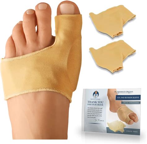 Amazon Dr Fredericks Original Bunion Sleeves Ct Thin