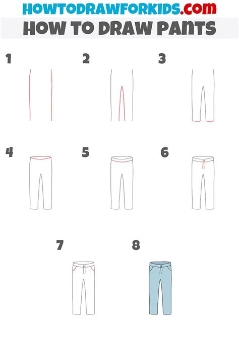 Pants Drawing Drawing Anime Clothes Easy Doodles Drawings Simple