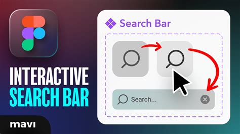 Create An Interactive SEARCH BAR In Figma YouTube