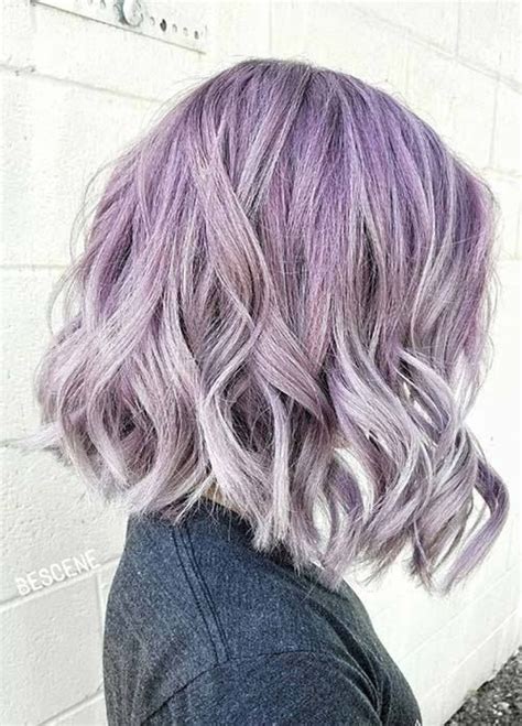 50 Lovely Purple & Lavender Hair Colors - Purple Hair Dyeing Tips | Fashionisers© | Color de ...