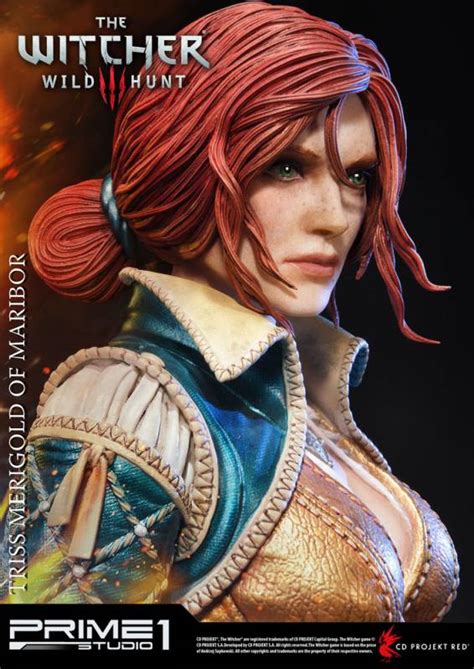 Triss Merigold Witcher 3 Wild Hunt 1 4 Scale Polystone Statue