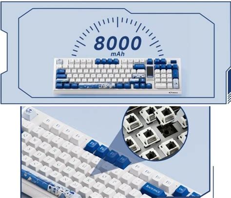 Bàn phím cơ không dây AKKO 5098B Santorini RGB Hot Swap nShop Game Hobby