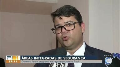 PITV 1ª Edição Áreas integradas de segurança Governo lança programa