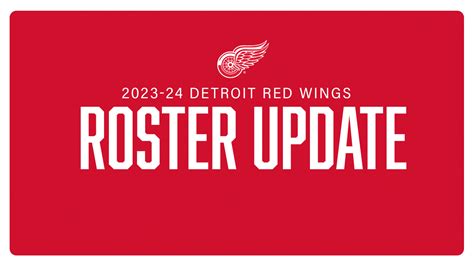 Red Wings Trim Training Camp Roster To Detroit Red Wings