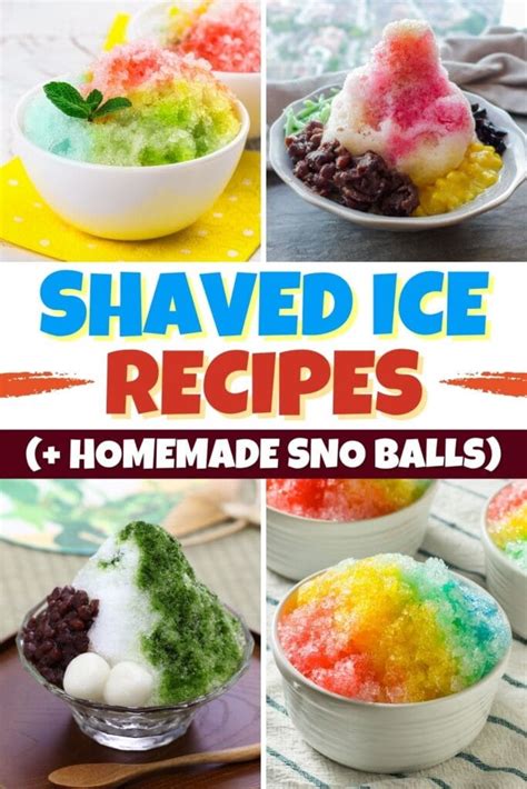 15 Shaved Ice Recipes Homemade Sno Balls Insanely Good