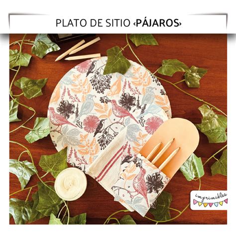 Plato De Sitio Pajaros Comprar En Imprimibles