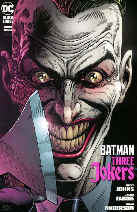 Batman Three Jokers 3 Premium Variant I Jason Fabok Endgame Mohawk Cover