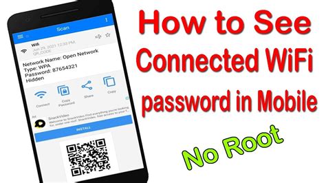 How To See Connected Wifi Password In Your Mobile Phone How To View Wifi Passwords On Android