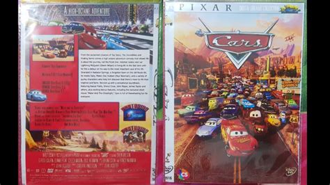 Pixar Digital Dreams Collection Cars 2006 CS Disney DVD DVD Menu