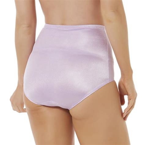 Slim Shape Womens High Waist Light Control Brief Panties