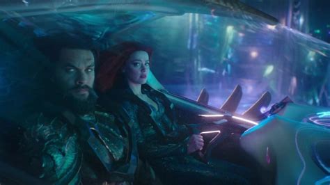 Aquaman Jason Momoa Amber Heard Mera Underwater Geeks Gamers