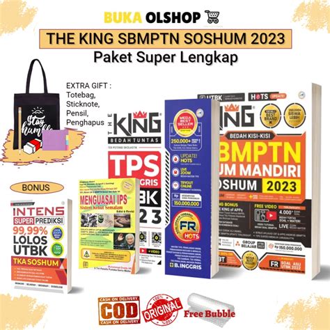 Jual The King Smbptn Soshum The King Tps Utbk Buku Sbmptn